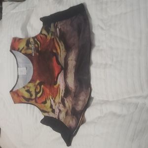 Sugoi perforated tiger print tank